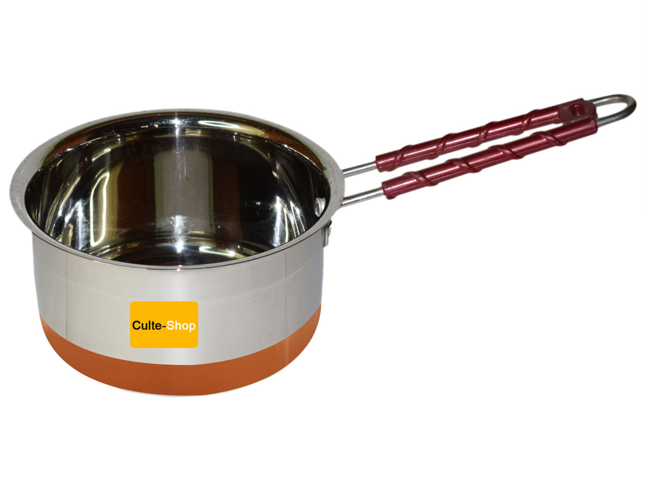 Stainless Steel Induction Base Tea Pan Water Milk Boiling Vessel